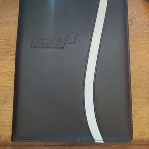 Faux Leather Notepad Holder NWOT